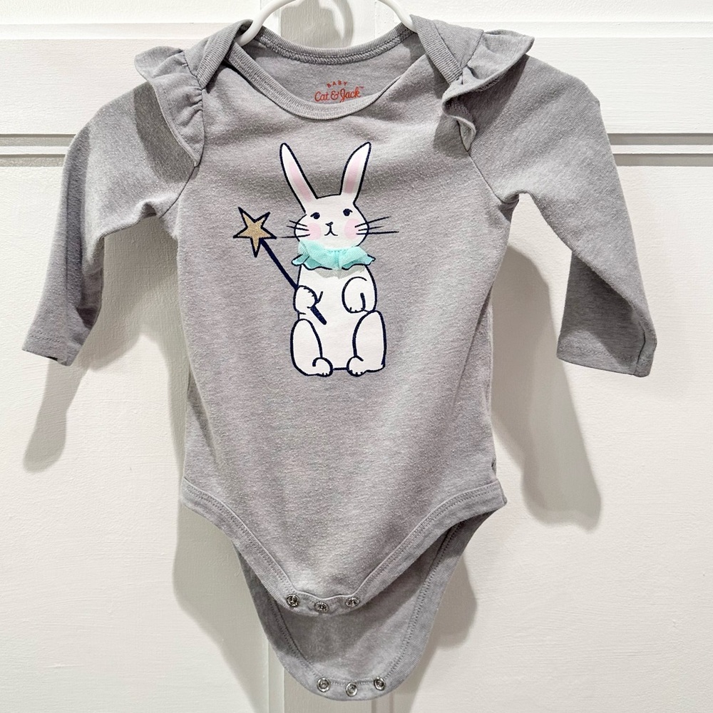Cat & Jack 6-9M Magic Fairy Bunny Onesie